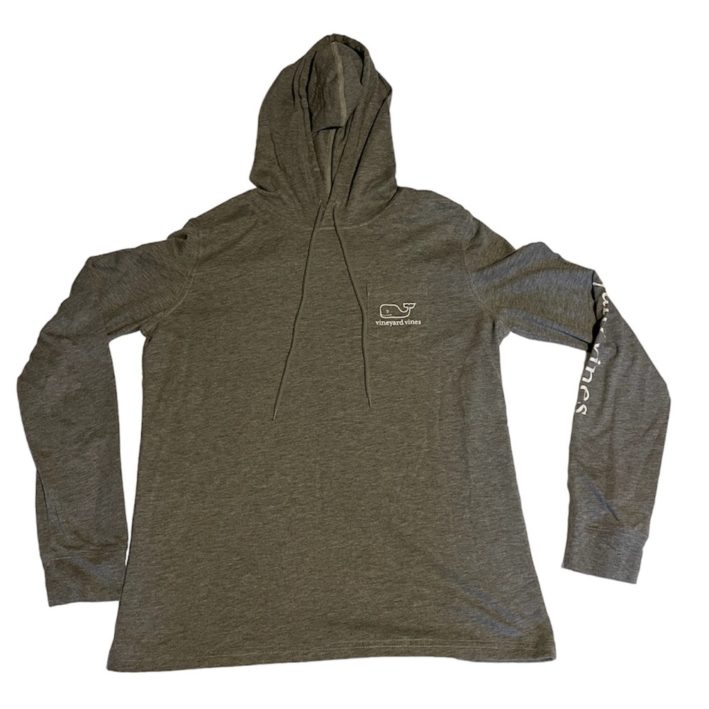 Vineyard Vines Long Sleeve Women’s Whale Pocket Tee Hoodie